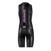 Synergy Endorphin Women's Quick John Neoprene Triathlon Wetsuit (Black/Pink, WX) view 2