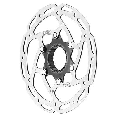 Tektro TR203-35 Disc Brake Rotor - 203mm, Center-Lock, Silver