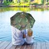 Fdit Camouflage Color Umbrella Hat Fishing Sun Hat Children&Adults for Outdoor Activity Hiking Fishing Camping Festival Party Use Headwear Umbrella view 3