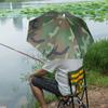 Fdit Camouflage Color Umbrella Hat Fishing Sun Hat Children&Adults for Outdoor Activity Hiking Fishing Camping Festival Party Use Headwear Umbrella view 4