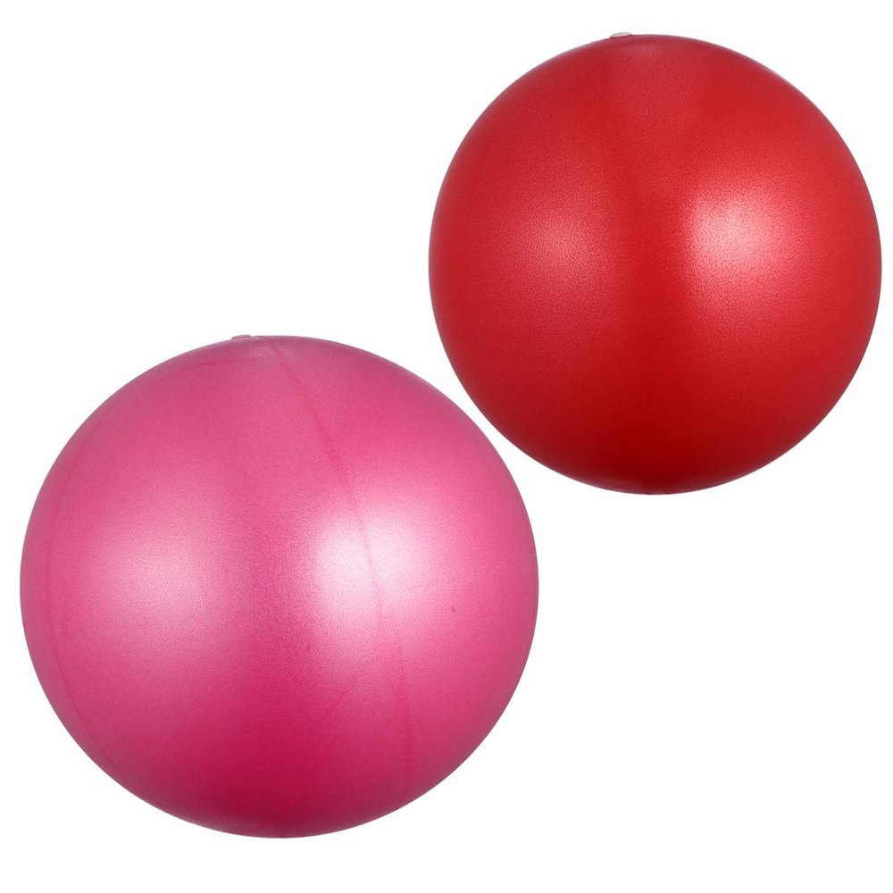 BESPORTBLE 2pcs -Burst Thickened Frosted Exercise for Balancing Gymnastics and Fitness Random Red