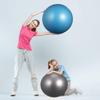 BESPORTBLE 2PCS Yoga Exercise Ball Non-Slip Inflatable Exercise Ball Anti-Burst Ball for Home Gym Balance Stability Pilates 15-35CM(Silver+Blue) view 2