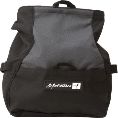 Metolius Chalk N' Roll Chalk Bag - Black/Gray