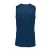 Augusta Sportswear Youth Tricot Mesh Reversible 2.0 Jersey, Navy/Gold, XXS view 3