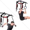 Multifunctional Wall Mounted Pull Up Bar, Heavy Duty Steel Chin Up Bar,Dip Station for Indoor Workout view 2