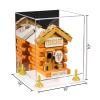 Better Display Cases Versatile Acrylic Display Case - Medium Square Box with Mirror, Yellow Risers and Clear Base 10" x 10" x 10" (V33) view 2