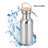 Liyeehao Water Bottle, 304 Stainless Steel Sports Water Bottle Eco Friendly Reusable Bottle Camping Water Bottle Sports Water Bottle for Travel Outdoor Sports Camping Hiking Cycling(500ml) view 4