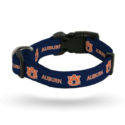 Auburn University Tigers (Medium Adjustable 14-20 inch) Nylon Pet Dog Collar
