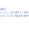 Valmar Boat Roller Shaft Kit 80852 | 5/8 x 5 1/4 Inch Zinc Plated Steel view 3