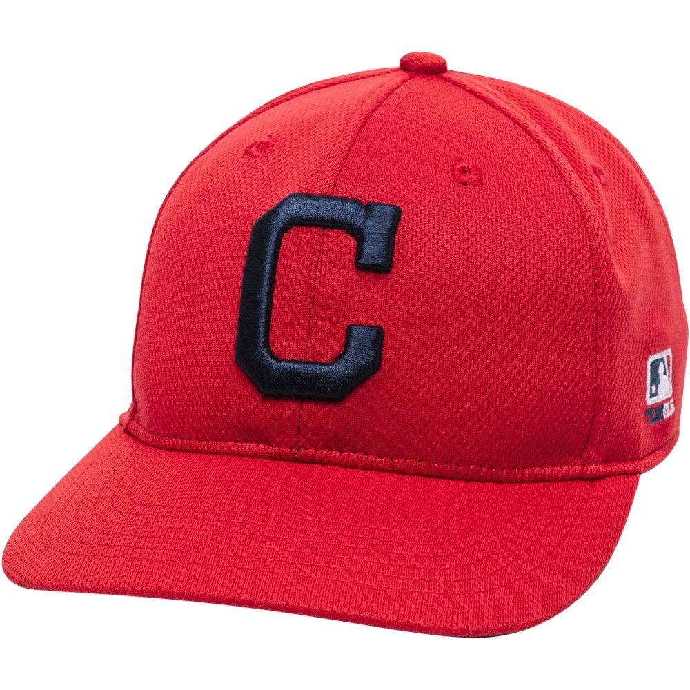 OC Sports Cleveland Adult Indians Baseball Cap (Red)