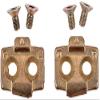 Time Axion/ATAC MTB Pedal Cleats, 13/17, Gold view 4