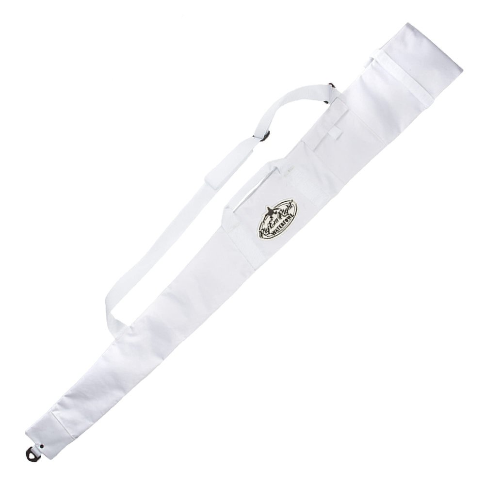 Rig'Em Right Waterfowl Express Gun Sleeve 600D water-repellant outer shell, lightweight, packable, adjusts to fit guns up to 56" long (White)