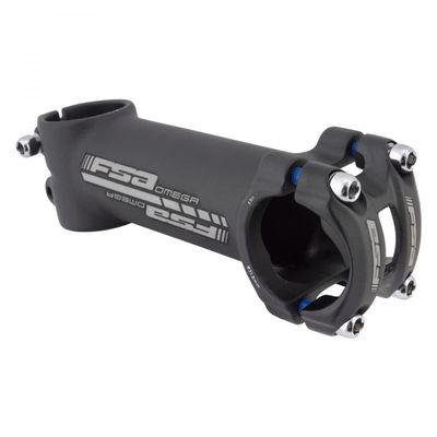 FSA, Omega, Stem, Diameter: 31.8mm, Length: 110mm, Steerer: 1-1/8'', 6, Black
