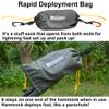 Go Hammock 2.0-11' Long for Max Comfort, w/Ridgeline, Rapid Deployment Bag, Carabiners & Fabric Tensioners (Forest Green) view 3