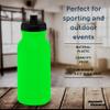DISCOUNT PROMOS 20 oz. Water Bottles with Push Cap Set of 10, Bulk Pack - Perfect for Gym, Hiking, Camping, Outdoor Sports - Neon Green view 4