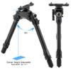 UTG PRO TBNR Bipod, 8.5"-11" Center Height view 2