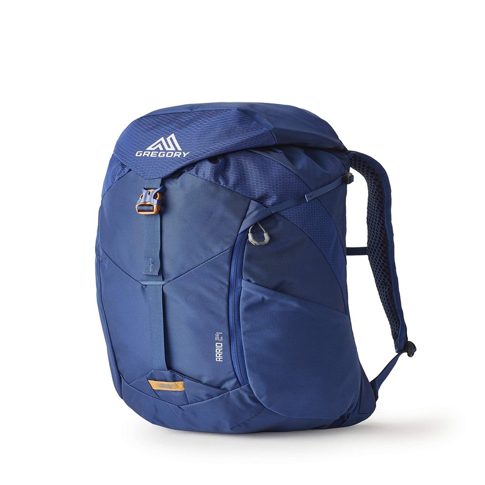 Gregory Arrio 24L Unisex Day Hiking Backpack with Ventilated Backpanel and Built-in Hydration Attachment (Reservoir Not Included), One Size Fits All, Empire Blue