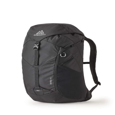 Gregory Arrio 24L Unisex Day Hiking Backpack with Ventilated Backpanel and Built-in Hydration Attachment (Reservoir Not Included), One Size Fits All, Flame Black