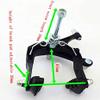 CDHPOWER Bike Brake, Bike Disc Brake, Bicycle C Brake Caliper, Aluminum Alloy Front & Rear Side Pull Brake Set Bike Accessory for Mountain Bike, Folding Bike, Road Bicycle (Silver) view 4