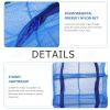 Garneck Hanging Drying Dry Rack Net Folded Fishing Net Trap for for Buds Hydroponic Plants Shrimp Carp Crayfish Crab 66X35X35cm view 4