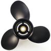 CAPTAIN Outboard Propeller fit TOHATSU 9.9-20HP, 14 Spline Tooth Board Prop,OEM RH Aluminum Propellers for 9.9HP 12HP 15HP 18HP 20HP,MFS,MSFMFS (9.25x9) view 1