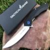 TACTICAL GEARZ Pocket Folding Knife for EDC, D2 Steel Blade, Solid G10 Handle (Triton) view 1