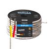 14 Gauge 2 Conductor Marine Wire - 75 ft Duplex Round Marine Grade Wire Tinned Copper Oxygen-Free Insulated - 14/2 AWG UL 1426 Standard PVC Wire for Boat, Automotive, Speakers, Camper & Trailers view 1