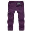 Gopune Women's Waterproof Windproof Fleece Lined Warm Hiking Ski Snow Insulated Pants (Purple,XS) view 1