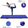 ARLIME 2" Thick Exercise Mat, 2-Fold Folding Gymnastics Mat with Carrying Handles, Exercise Panel for Gym, MMA, Home, Tumbling, 6' x 2' x 2'' Floor Mat (Blue) view 3