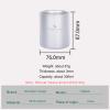 Boundless Voyage 3 in 1 Double Walled Titanium Cup Heat Resistant Mini Tea Drink Cup Outdoor Camping Mug Coffee Cups Camping Accessories Ti15154B view 3