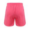 renvena Kids Girls Soft Cotton Elasticized Waist Athletic Shorts White Trimming Dolphin Hem Sportswear Watermelon Red 4-5 view 2