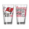 Tampa Bay Buccaneers Official NFL 16 fl. oz. Spirit Pint Glass view 1
