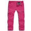 Gopune Women's Snow Ski Waterproof Softshell Snowboard Pants Outdoor Hiking Fleece Lined (Rose Red,M) view 1