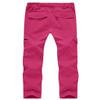 Gopune Women's Snow Ski Waterproof Softshell Snowboard Pants Outdoor Hiking Fleece Lined (Rose Red,M) view 2