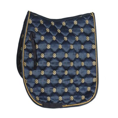 Rhinegold Lucky Clover Satin Saddle Pad