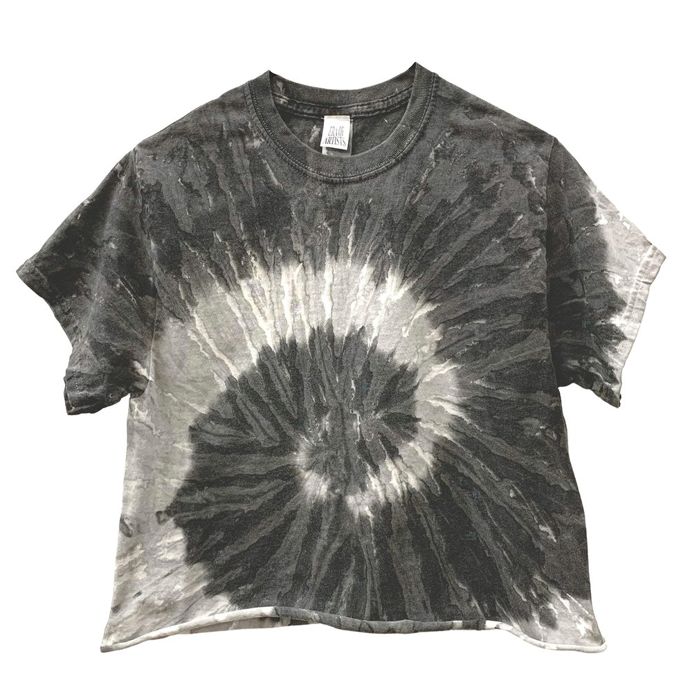 Era of Artists, LLC Tie-Dye Short Sleeve Unisex Cropped Tee (Berlin, XX-Large)