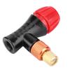 Inflator Head, 1Pcs Aluminum Alloy CO2 Inflator Inflation Valve Air Pump for Road and Mountain Bikes and Spare Parts view 1