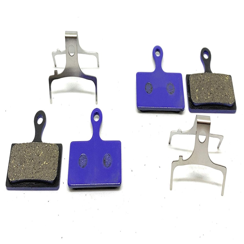 2 Pairs Bike Brake Pads Ceramic + Kevlar for Shimano G02A Deore XT BR M785 SLX M666 BR M985 BR M785 M666 XTR 2011 BR M985 Alfine. The Bicycle Replacement Part for OEM Brakes for high Braking Power.