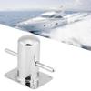Boat Bollard Stainless Steel Single Cross Bollard Boat Yacht Mooring Cleat Samson Post for Marine Yacht 120mm*90mm, Boat/Yacht Series,Boat,Yacht Spare Parts view 2