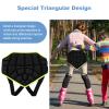 Protective Butt Pad for People, 3D Sports for Hip, Butt and Tailbone, People Protective Butt Pads Shorts for Skate Ski Skateboard Snowboard Black view 4