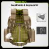 TIDEWE Tactical Range Backpack Bag for Gun and Ammo with Pistol Case (Khaki) view 2