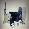 CW Academy Cricket Set Left Hand Cricket Set Cricket Bat Wheels Kit Sports Bag Lower Body Protector Groin Guard Cricket Practice Set Size 6 view 1