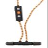 Walker's Shooting Training Protection 29 DB Omni-Directional Microphone Rope Hearing Enhancer Earbuds, Bluetooth view 2