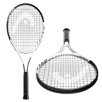 HEAD Geo Speed Adult Tennis Racquet - 27 Lightweight Pre-Strung Tennis Racket, 4 3/8 Grip - Power and Speed for Beginners & Intermediate Players