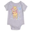 Disney Winnie the Pooh Newborn Baby Boy or Girl Hoodie Bodysuit and Pants 3 Piece Outfit Set 3-6 Months view 2