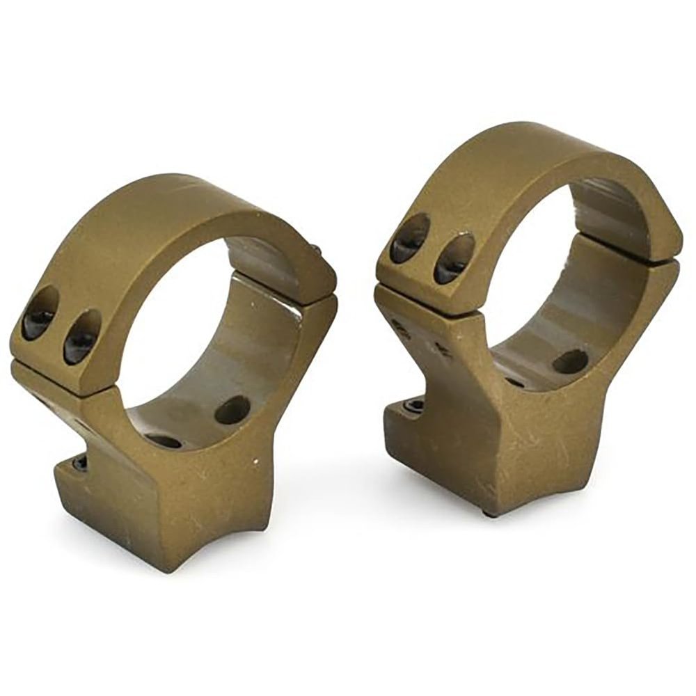 Talley X-Bolt Scope Mounts - HC850735 34mm Tube Diameter High Hells Canyon Mounting Rings - F .640", R .715" Height - Compatible with Browning X-Bolt Rifles