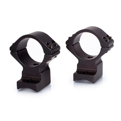 Talley X-Bolt Scope Mounts - 840735 34mm Tube Diameter Medium Black Anodized Mounting Rings - F .540", R .615" Height