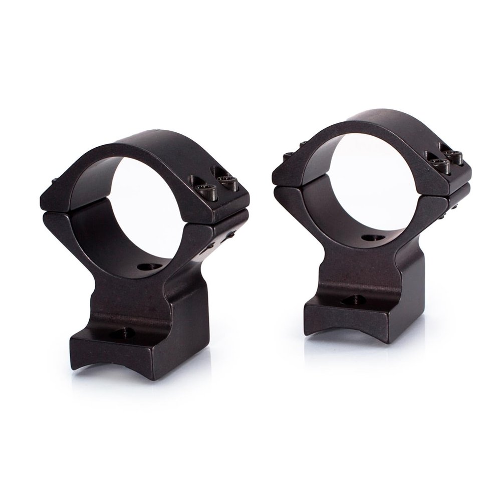 Talley X-Bolt Scope Mounts - 840735 34mm Tube Diameter Medium Black Anodized Mounting Rings - F .540", R .615" Height