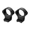 Talley X-Bolt Scope Mounts - 840735 34mm Tube Diameter Medium Black Anodized Mounting Rings - F .540", R .615" Height view 2