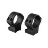Talley X-Bolt Scope Mounts - 840735 34mm Tube Diameter Medium Black Anodized Mounting Rings - F .540", R .615" Height view 3